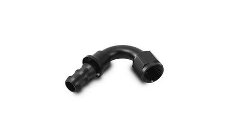 Push-on 120 deg. Hose End Elbow Fitting, Size: -4AN