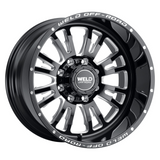 Weld Slingblade 20x10 / 8x165.1 / 4.75 BS / 125.1 HB - Gloss Black Milled - Non-BL Wheel