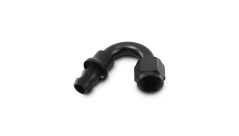 Push-on 150 deg. Hose End Fitting, Hose Size: -6AN