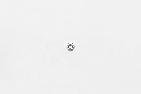 Wilwood nut 1/4-20 hex jamb chrome
