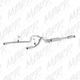 MBRP 2015 Ford F-150 5.0L 3in Cat Back Dual Split Rear Exit AL Exhaust System