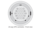 FuelTech AMP CPC Connector Kit 24-Way Diagram