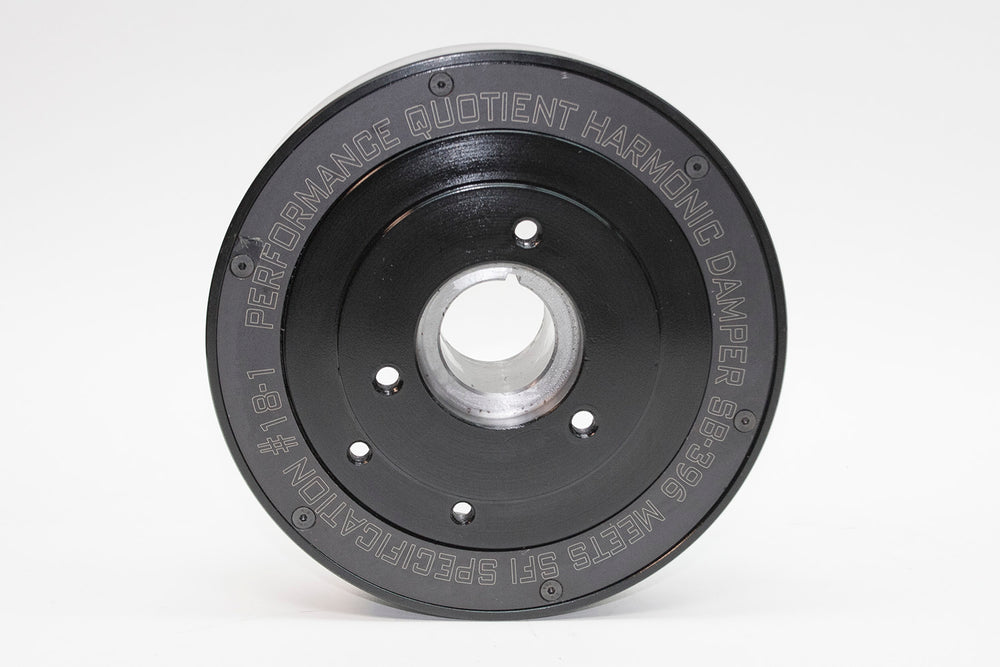 PRW - PQx SFI-Rated Racing Steel Damper - 2439640