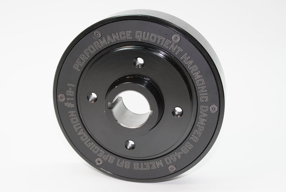 PRW - PQx SFI-Rated Racing Steel Damper - 2446040
