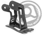 Innovative 02-06 Acura RSX K-Series Black Steel AT to Manual Conversion Bracket (Non-Type S)