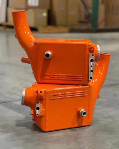 CSF 2014+ BMW X5M (F95) / X6M (F96) / XM (G09) Charge-Air-Cooler - Fire Orange