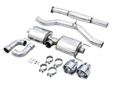 AWE Subaru BRZ/ Toyota GR86/ Toyota 86 Touring Edition Cat-Back Exhaust- Chrome Silver Tips