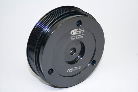 PRW - PQx SFI-Rated Racing FluidGel Serpentine Pulley Damper - 2510900