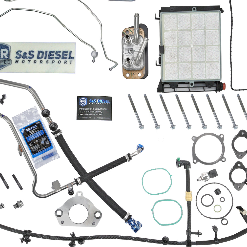 Diesel Fuel Contamination Kit, Ford 6.7L 20-22 DCR Pump