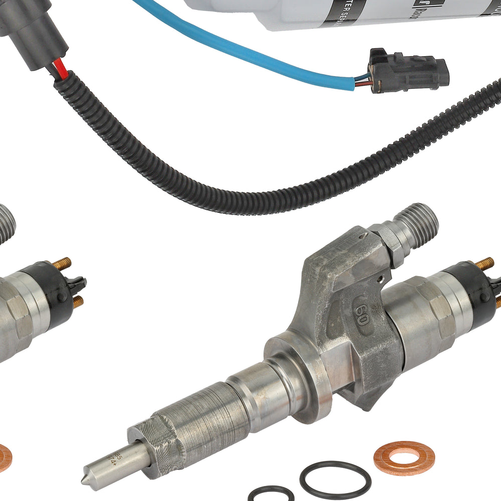 Reman fuel Injector Set, GM 6.6L LB7
