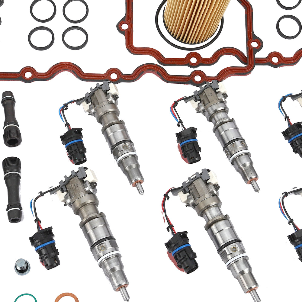Fuel Injector Set Installation Kit, Ford 6.0L