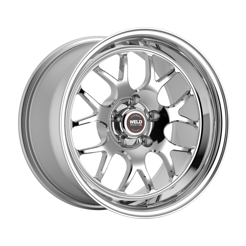 Weld S77 15x10 / 5x114.3 / 6.5 BS / 3.18 HB - Polished Center - Polished Shell - Non-BL Wheel