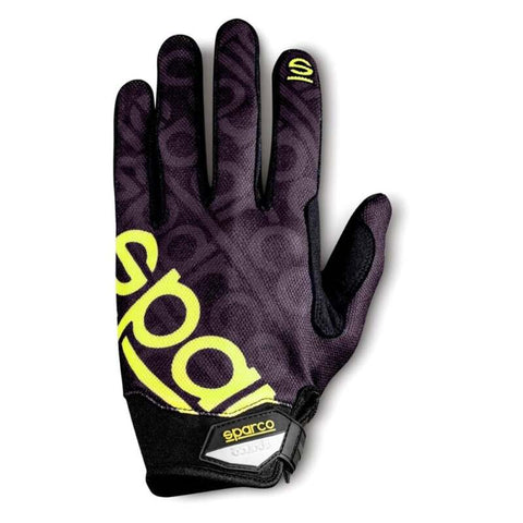 Sparco Glove Meca 3 MED Black/Yel