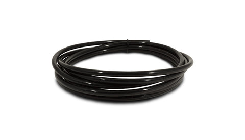 5/32in (4mm) diameter Polyethylene Tubing, 10 foot length - Black