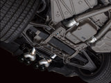 AWE Tuning 05-07 C6 Chevrolet Corvette 6.0L Track Edition Axle-Back Exhaust w/ Diamond Black Tips