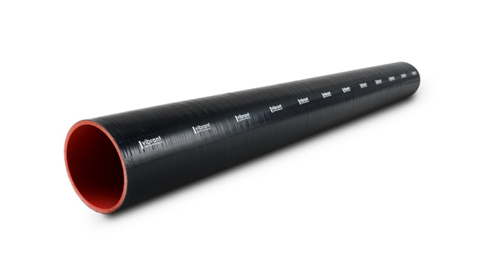 4 Ply Silicone Sleeve Coupler, 3in ID x 36in Long - Black