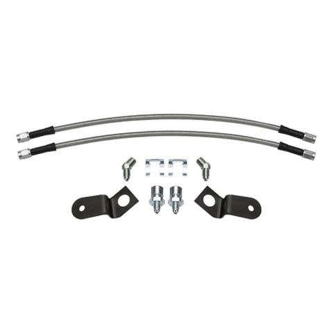 Wilwood 13-18 RAM 1500 4WD Braided Stainless Steel Flexline Hose Kit