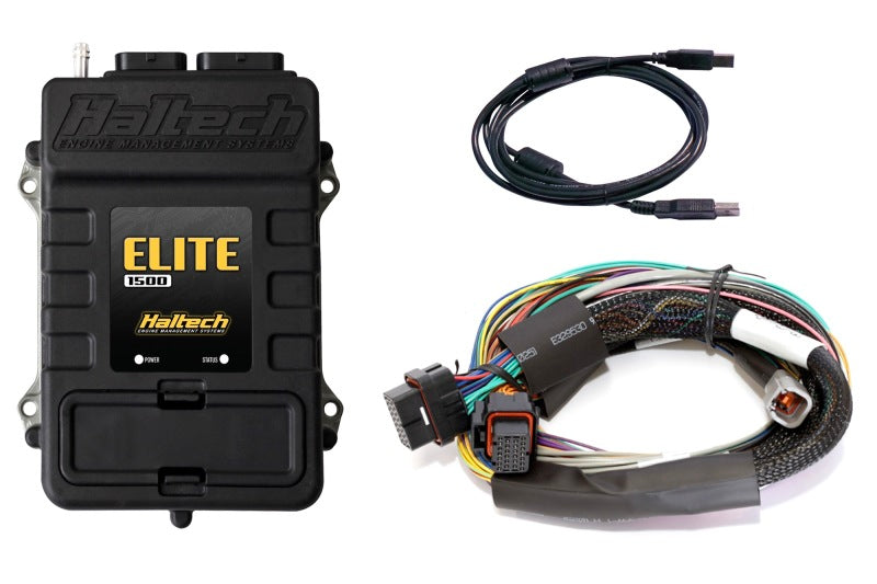 Elite 1500 + Basic Universal Wire-in Harness Kit 2.5m (8’)