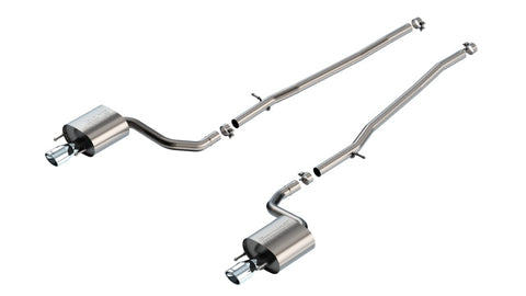 Borla 16-17 Lexus IS200T / 18-24 Lexus IS300 2.25in S Type Cat Back 4.25in Tip - Stainless Steel Tip