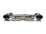 Akrapovic Porsche 911 Carrera /S/4/4S/GTS/Cabriolet/Targa/Dakar (992) Slip-On Line Titanium Exhaust