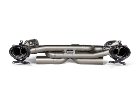 Akrapovic Porsche 911 Carrera /S/4/4S/GTS/Cabriolet/Targa/Dakar (992) Slip-On Line Titanium Exhaust