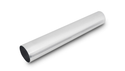 4.5in OD T6061 Aluminum Straight Tube - 18in long (Polished)