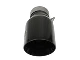 aFe MACH Force-Xp Universal Exhaust Tip 3 IN Inlet x 4-1/2 IN Outlet x 9 IN L- Black Tip