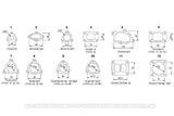 GReddy TD04H / TZ Actuator Style Turbo Inlet Gasket