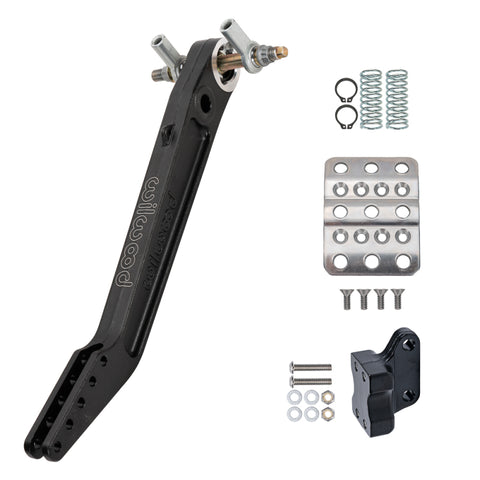 Wilwood kit pedal replacement dual brake reverse MT adjustable ratio 5.5-6.25:1 trunnion
