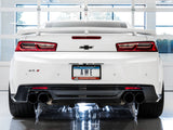 AWE Tuning 16-19 Chevy Camaro SS Non-Res Cat-Back Exhaust - Track Edition (Quad Diamond Black Tips)