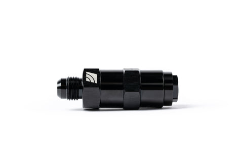 AMS Performance 5/16 Quick Connect to -6AN Inline Fuel Pulsation Damper