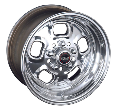 Weld Rodlite 15x12 / 5x4.5 & 4.75 BP / 4.5in. BS Polished Wheel - Non-Beadlock