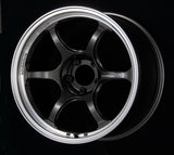 Advan RG-D2 17x8.0 +47 5-100 Machining & Black Gunmetallic Wheel