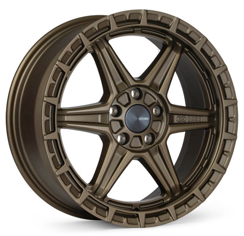 Enkei Trail-Finder OVL 18x8 / 5x108 BP / ET35 / 63.4mm Bore - Matte Bronze Wheel