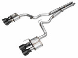 AWE Tuning 21-23 Ford Mustang Mach 1 SwitchPath Cat-Back Exhaust w/ Quad Diamond Black Tips