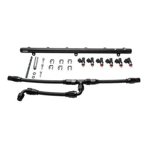 DeatschWerks Fuel Rail for BMW M2/M3/M4/X3M S58 Factory Manifold w/ Plumbing and 1000cc Injectors