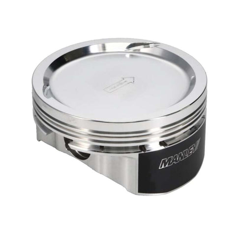 Manley Chevy LS Series 4.001in Bore 1.115in CH -29.00 CC Dish Platinum Series Pistons - Set of 8