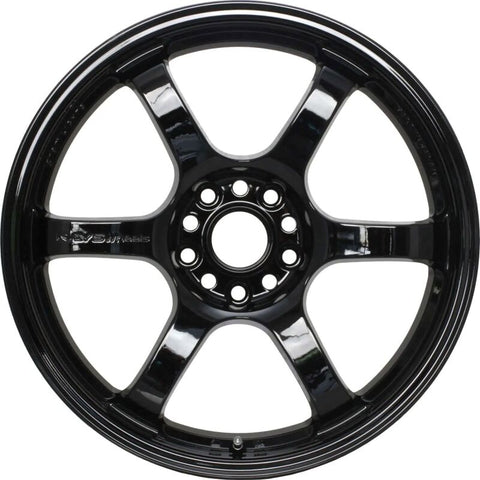 Gram Lights 57DR 19x9.5 +25 5x112 Glossy Black Wheel (MOQ 20pc)
