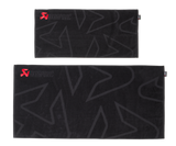 Akrapovic Towel Set - Black w/ Red Logo