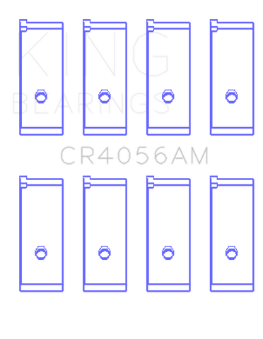 King Engine Bearings Suzuki G15A/G16A/B (Size Standard) Rod Bearing Set