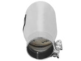 aFe MACH Force-Xp Universal Exhaust Tip 3 IN Inlet x 4-1/2 IN Outlet x 9 IN L- Polished Tip
