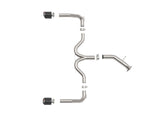 aFe Takeda 20-21 Kia Forte GT 1.6L (t) 3in to 2.5in SS Axle-Back Exhaust System w/ Carbon Fiber Tips
