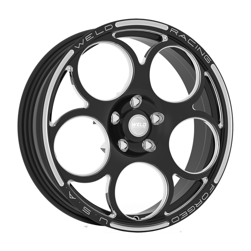 Weld Magnum Frontrunner 18x6 / 5x120 / 3.7 BS / 3.1 HB - Gloss Black Milled - Non-BL Wheel
