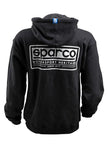 Sparco Sweatshirt Hooded Heritage Blk Xs