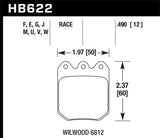 Hawk Wilwood DLS 6812 DTC-70 Brake Pads