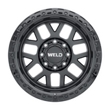 Weld Cinch 20x10 / 8x165.1 / 4.75 BS / 125.1 HB - Satin Black - Non-BL Wheel