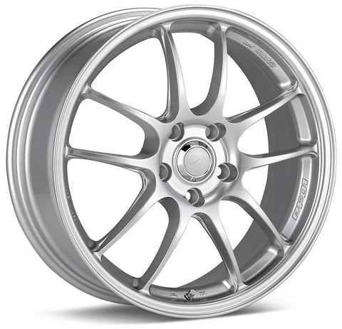 Enkei PF01 18x9 5x114.3 45mm Offset 75mm Bore Matte Black Wheel