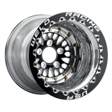 Weld RPM 15x10 / 5x4.75 / 5 BS / 3.18 HB - Black Center - Polished Shell - Non-BL Wheel