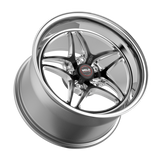 Weld S81 18x10 / 5x4.75 BP / 6.6in BS +28mm ET High Pad Black Center Wheel