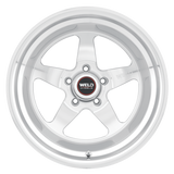 Weld Ventura Street 17x11 / 5x139.7 / 4.25 BS / 78.1 HB - Gloss Machined - Non-BL Wheel